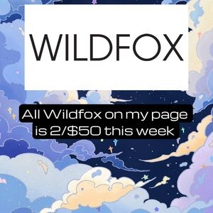 2/$50 Wildfox
